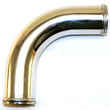 1' Mandrel Bent Aluminum 90° Bend, 4.0" - Image 2
