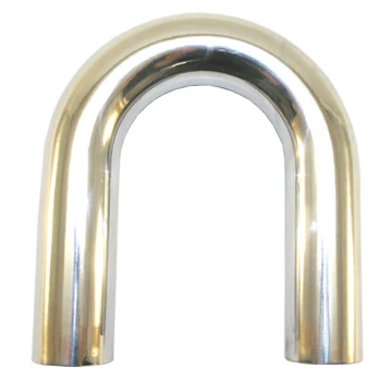 2' Mandrel Bent Aluminum 180° Bend, 4.0"