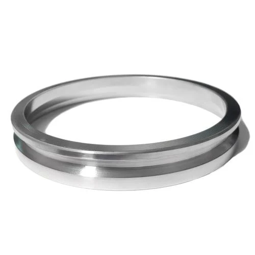 Downpipe Flange, Stainless, V-band, 5", FLAT for Garrett G47 G50 G55 G57 Housing, others w/ 5.15" OD - Image 2