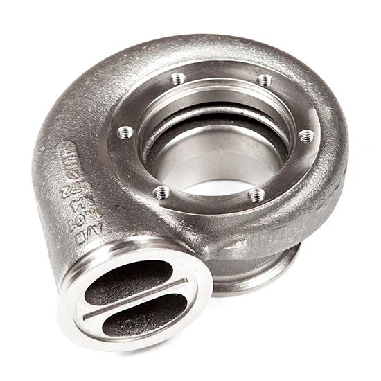 Garrett *DIVIDED* V-band Entry Turbine Housing in Ni-Resist For GTX3584RS .83 A/R ATP-HSG-456