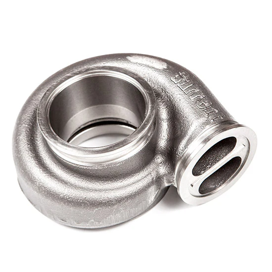 Garrett *DIVIDED* V-band Entry Turbine Housing in Ni-Resist For GTX3584RS .83 A/R ATP-HSG-456 - Image 2