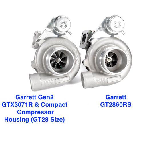 GEN2 Garrett GTX3076R, Compact Comp Hsg, Stainless .64 AR T25 IWG 5 Bolt Turbine Hsg, 1 Bar Actuator GRT-TBO-B34 - Image 3