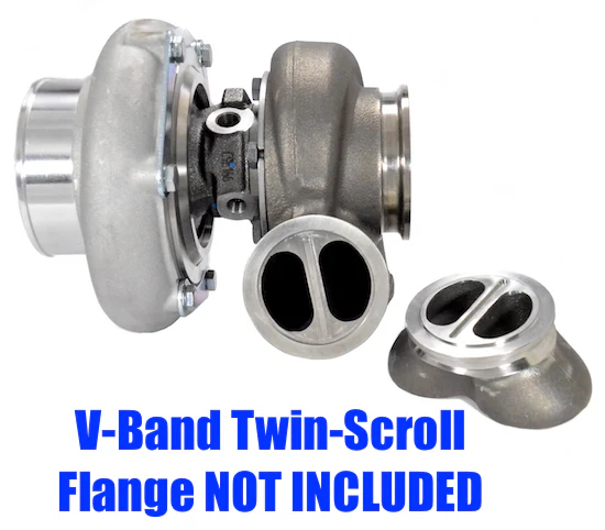 GEN2 Garrett GTX3582R Turbo with .61 A/R Garrett Twin-Scroll V-Band Turbine Housing  GRT-TBO-B81 - Image 5