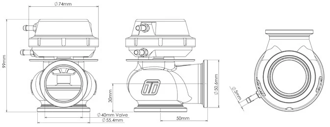 Gen4 CompGate40 14psi (Black) - Image 7