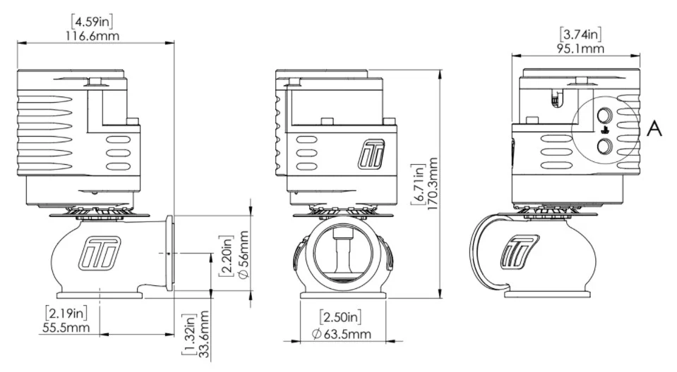 GenV Electronic HyperGate45 External Wastegate - Image 6