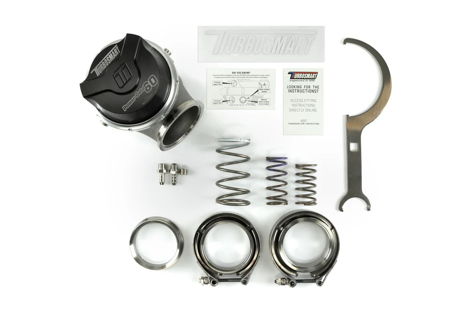GenV PowerGate60 14psi External Wastegate (Black) - Image 5