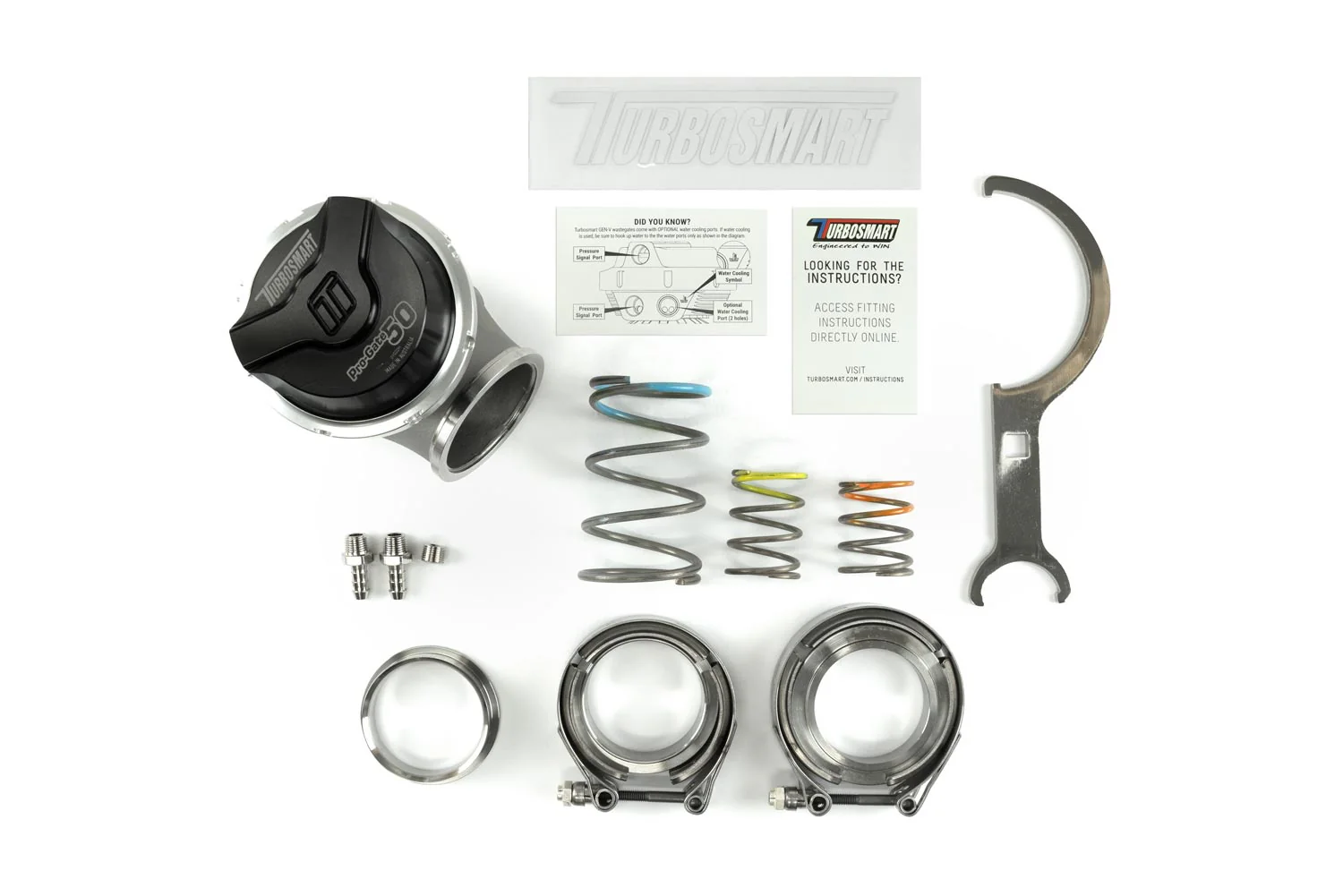 GenV ProGate50 14psi External Wastegate (Black) - Image 5