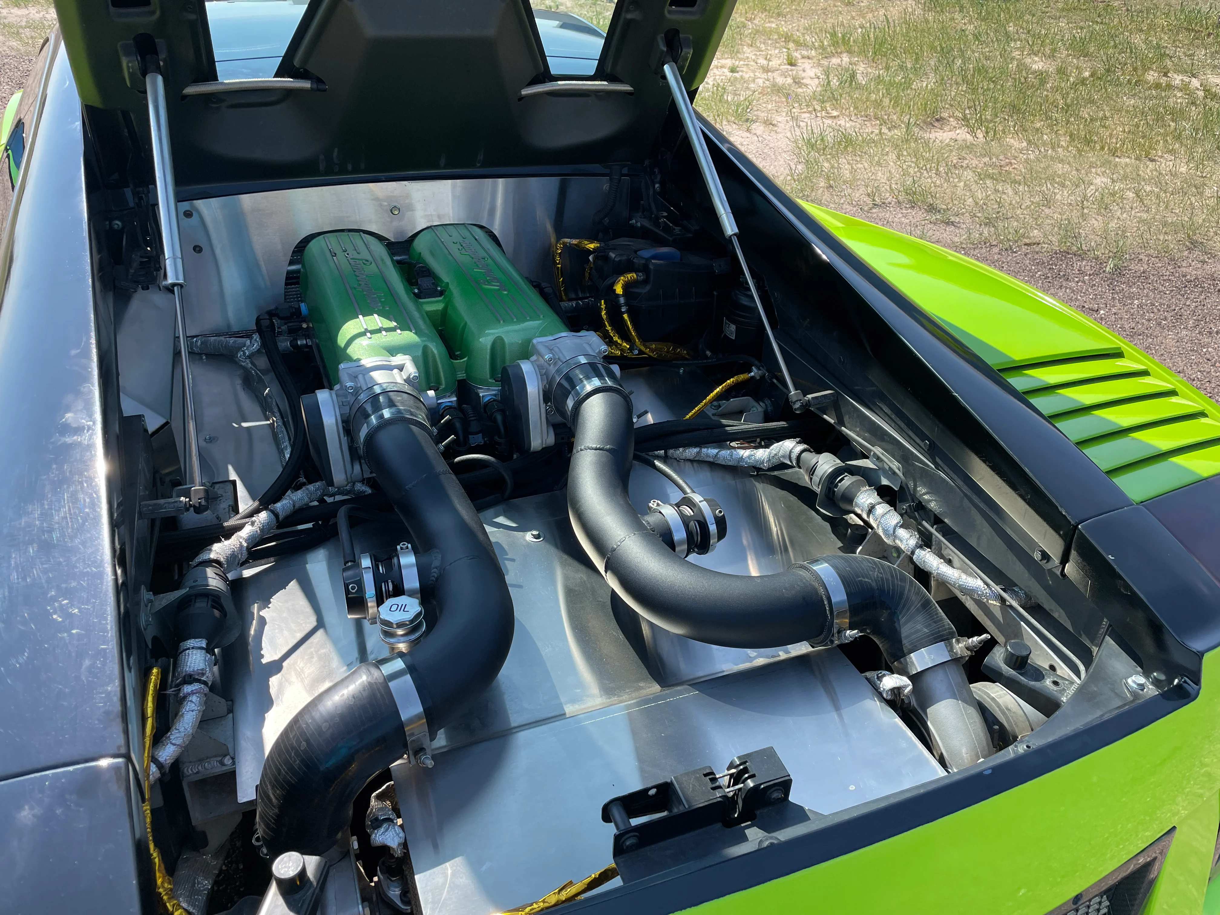 04-08 Lamborghini Gallardo Twin Turbo Kit **INSTALLED AND TUNED** - Image 4