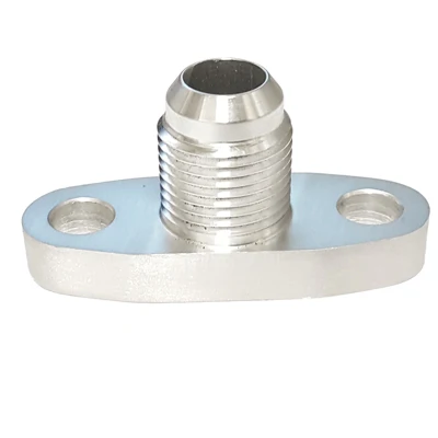 Oil Drain (Return) Flange with -10 Male Flare (T3, GT37, GT40, GT42, GT45, GTX40 GTX45) - Image 2