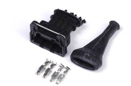 Plug and Pins Only - Bosch 4 Pin Junior Timer Female Connector - Image 2