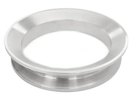 Standard 3" V-Band (3.75" Flange OD) to 4" Pipe - Machined Transition Piece (Stainless Steel) - Image 2