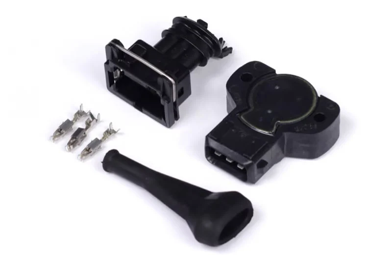 Throttle Position Sensor - Black CCW Rotation 8mm D-Shaft - Image 2