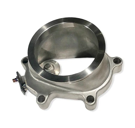 Ultimate Internal wastegate valve for T3 5Bolt, high flow 3" V-band Style, REV 2 STAINLESS CAST BODY - Image 3